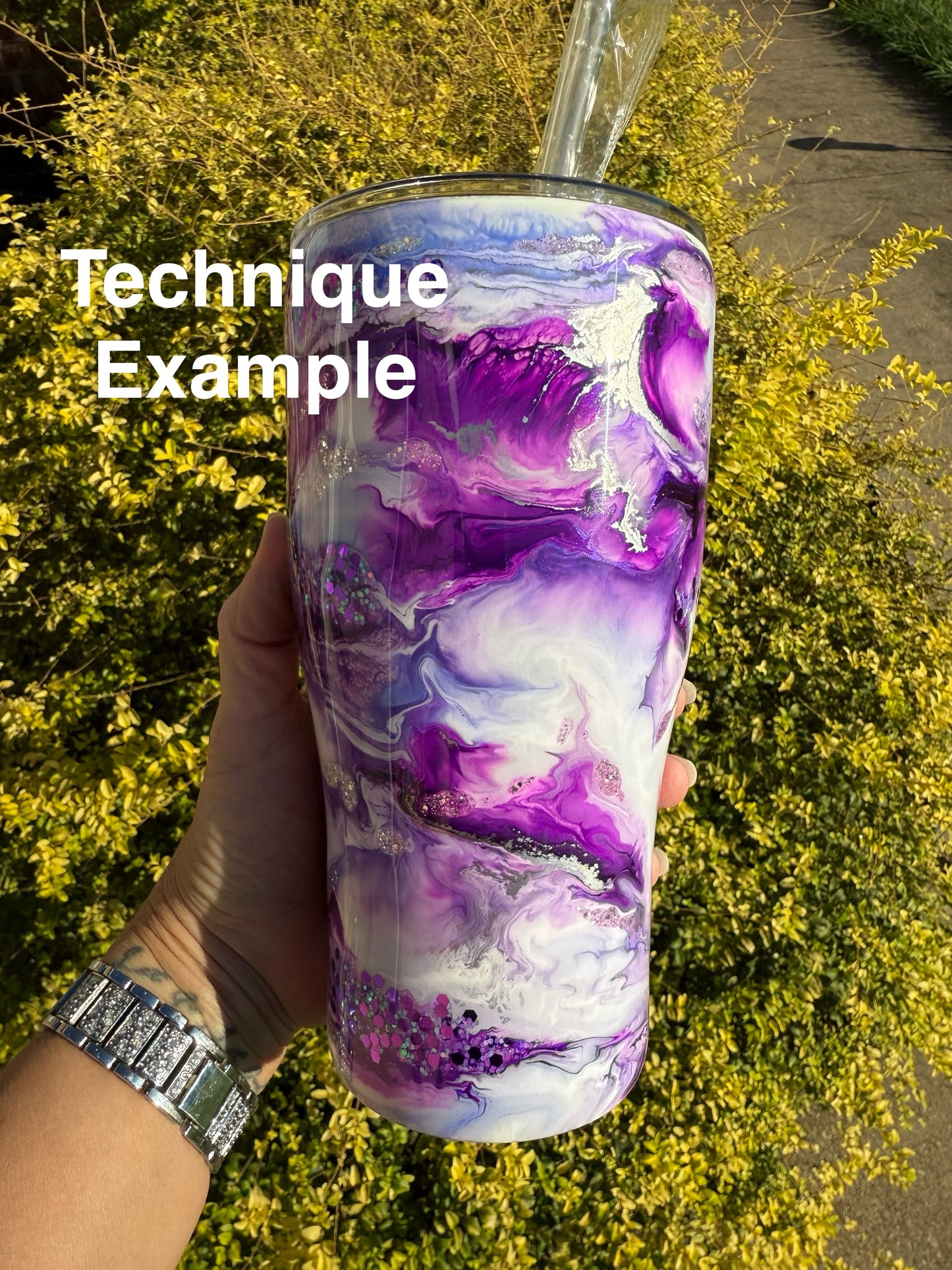 Custom Ink Drop Tumbler