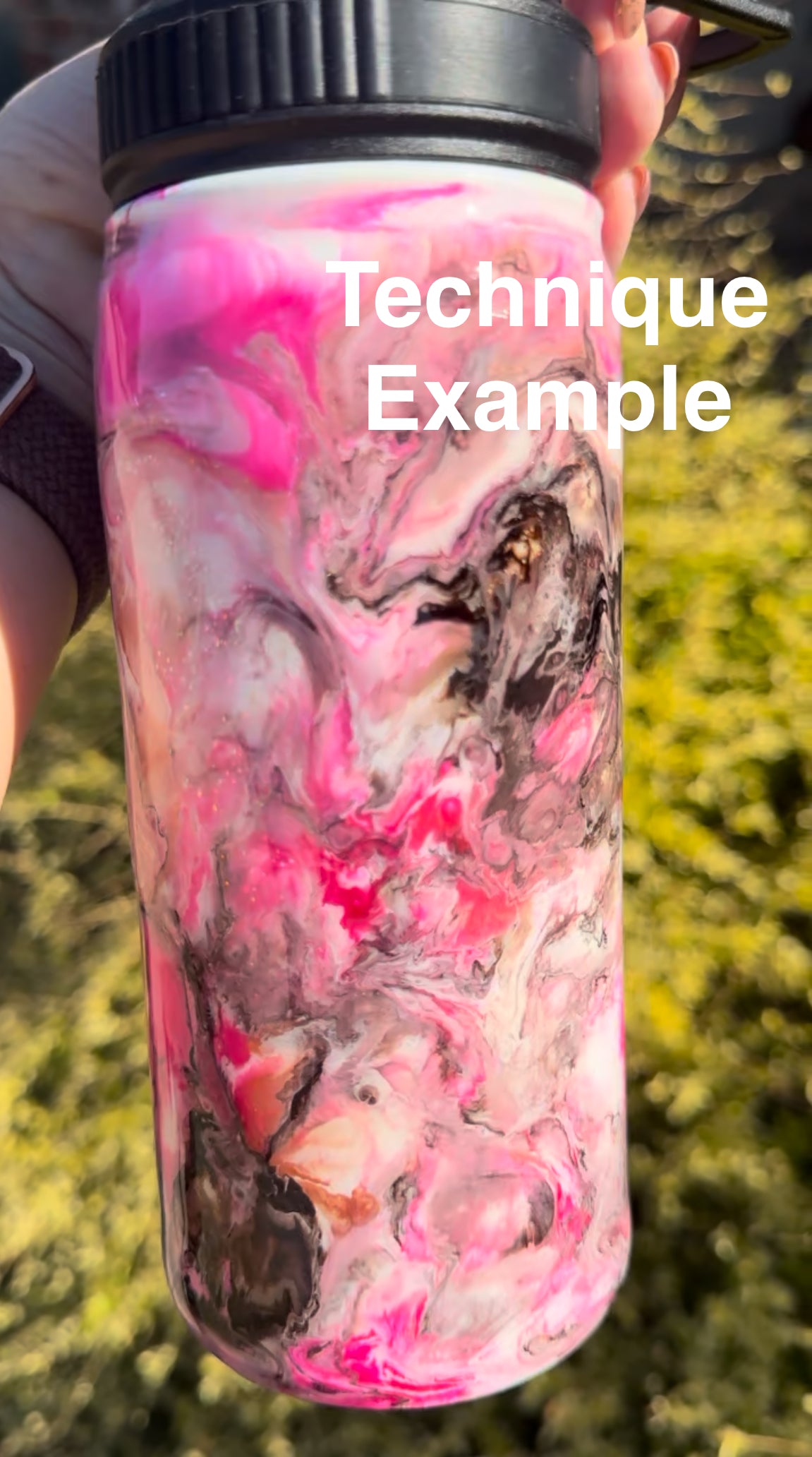 Custom Marble Tumbler