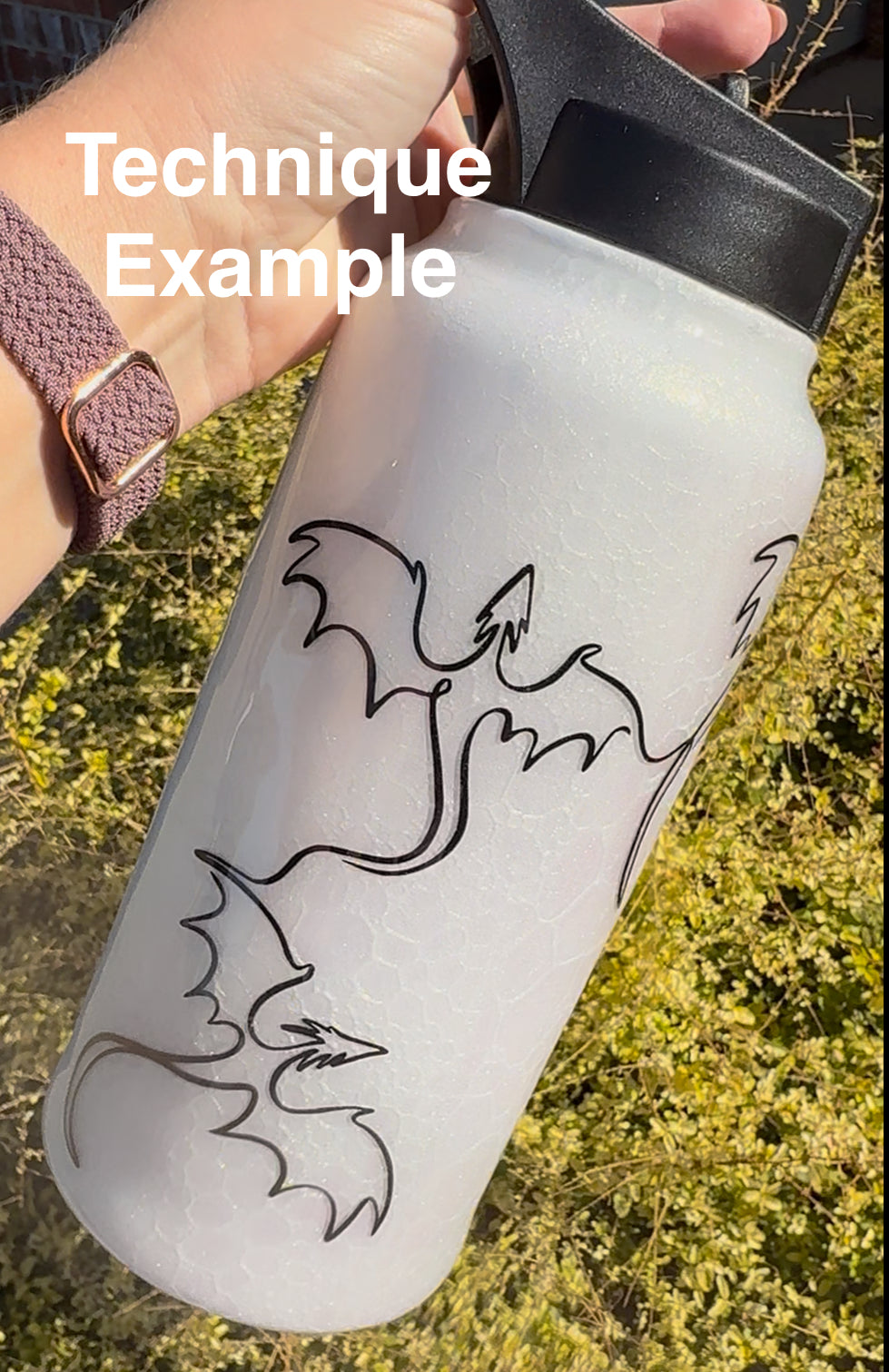 Custom Dragon Scale Tumbler